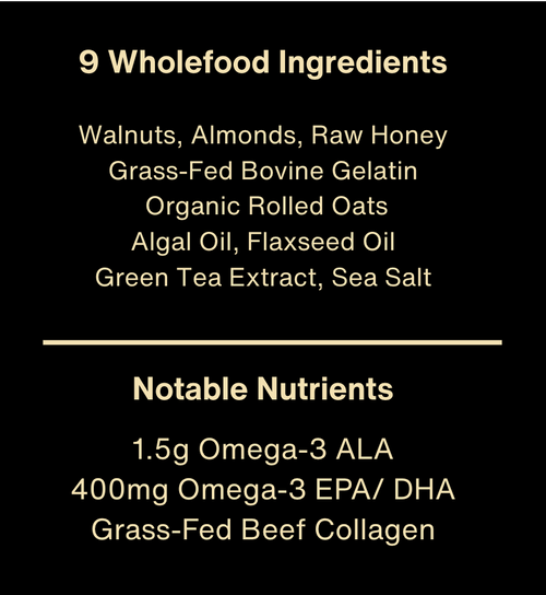 KOUW BAR | Chocolate Walnut Fudge (12 Bars)